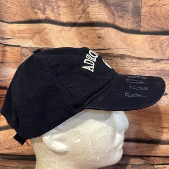 Adirondacks Bear Paw Navy Blue Baseball Cap Hat Embroidered Outdoor Hiking Camp - Picture 2 of 8